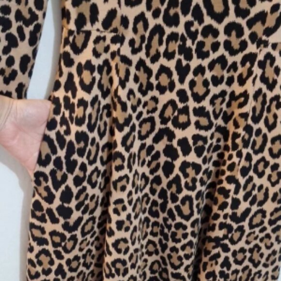 Kate Spade New York Forest Feline Leopard Dress - Picture 5 of 6